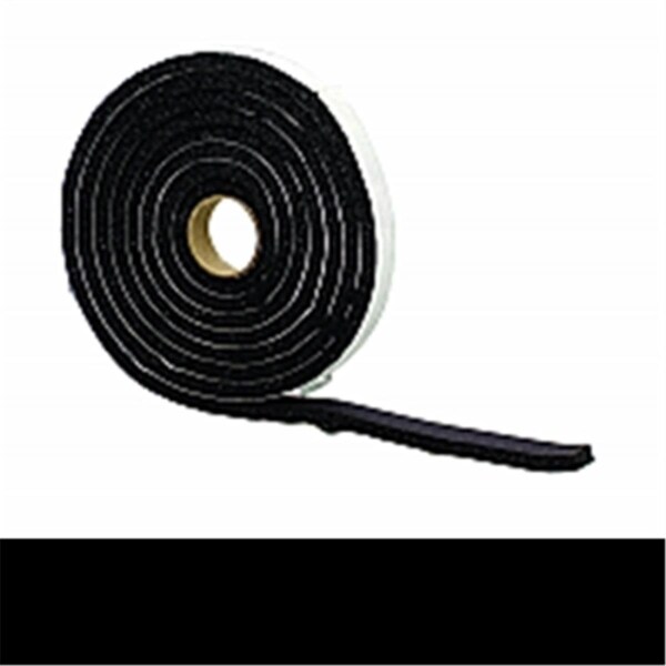 Homepage 6635 038 x 075 in x 10 ft Black Marine Automotive Weatherstrip Closed Cell Tape HO799880 - main